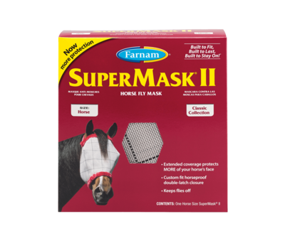 SuperMask® II Horse Fly Mask