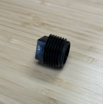 High Country Plastics Drain plug for Corner Feed Bucket and FF-24
