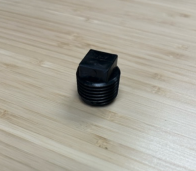 High Country Plastics Drain plug for Corner Feed Bucket