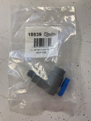 Ritchie Petcock High Pressure Valve Replacement 18839