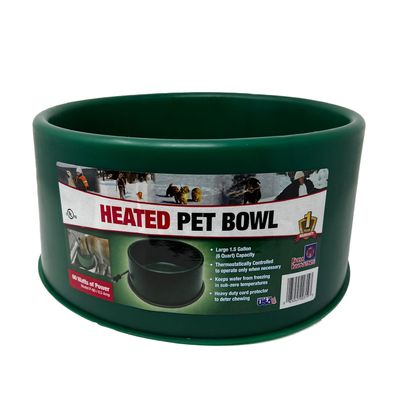 Farm Innovators Heated Pet Bowl 1.5 Gallon Model P-60