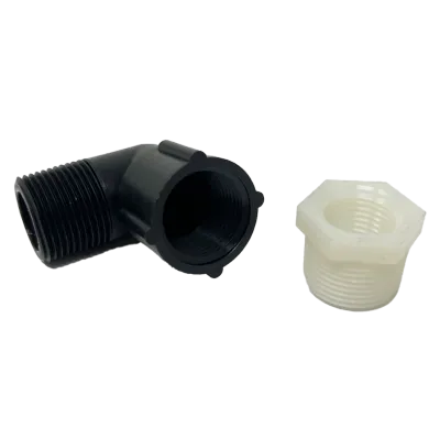 Ritchie Valve Package Fitting with Elbow 3/4" to 1/2" #16287