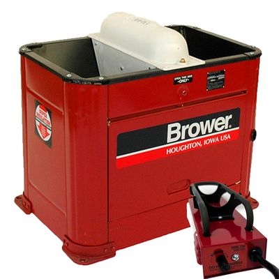Brower MH30E Super Insulated Heated Metal Waterer for Cattle