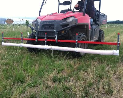 Smucker 5 Foot UTV Bumper Mount Weed Wiper