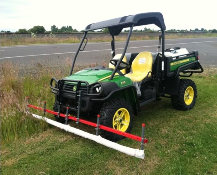 Smucker 5 Foot UTV Bumper Mount Weed Wiper