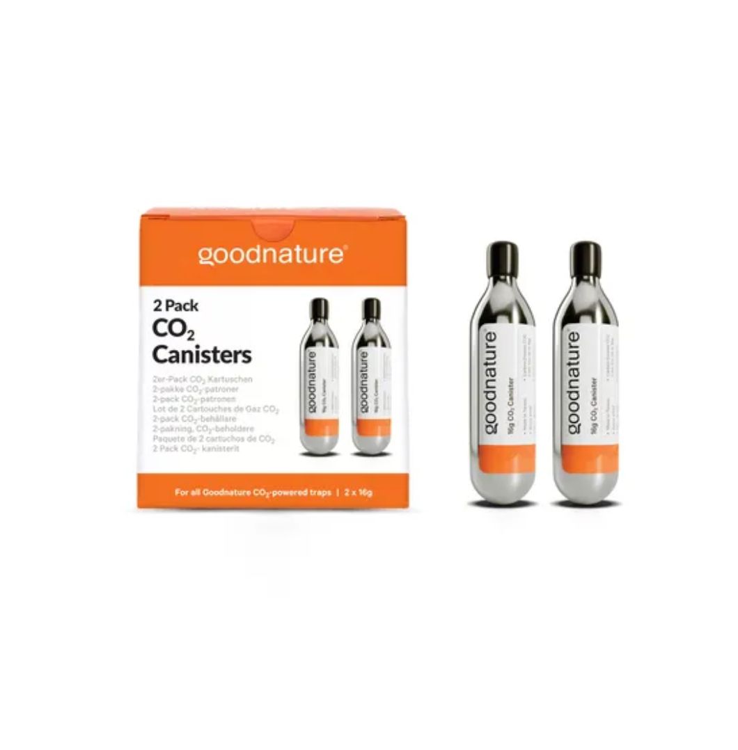 Goodnature CO2 Canisters Twin Pack Replacement