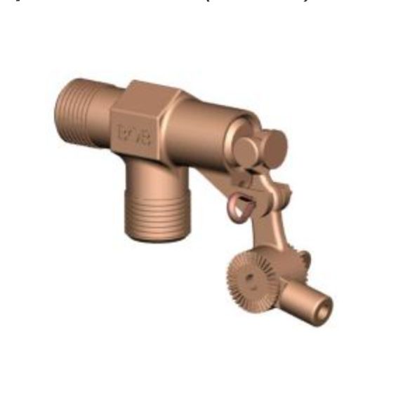 Petersen R400 3/4&quot; Brass Valve 100-1414