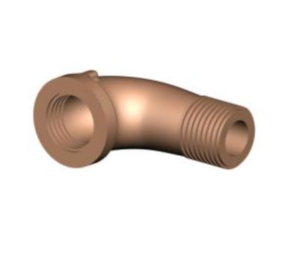 Petersen Concrete 3/4&quot; Brass St. Elbow 100-1292