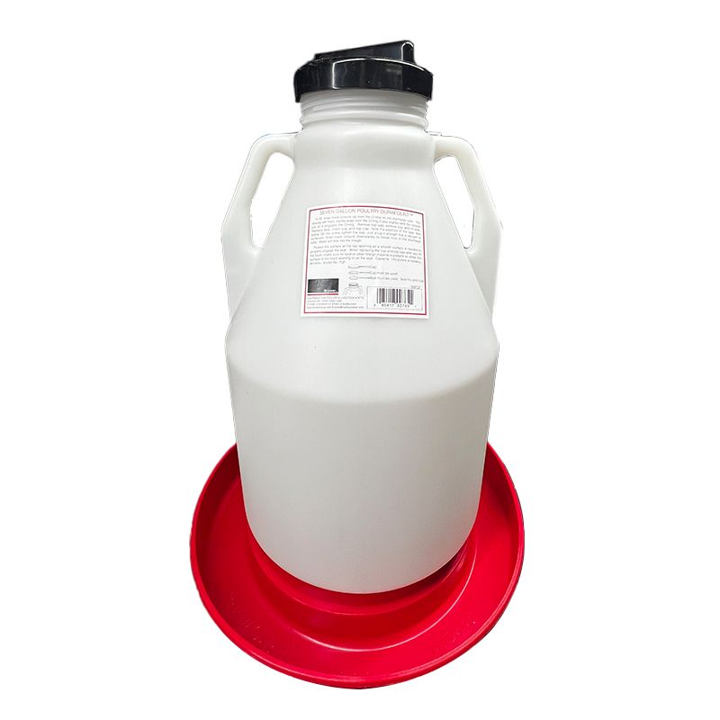 Brower 7 Gallon Poly Poultry Fount 7GF