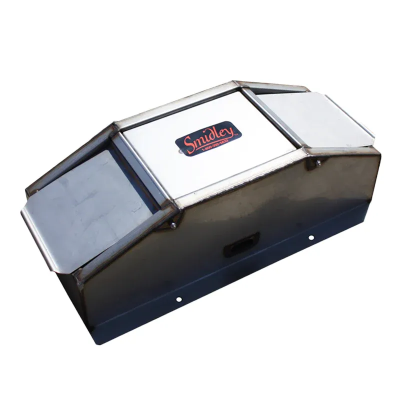 Smidley 2-Hole Stainless Steel Heated Hog Waterer – Insulated, Durable, Energy Efficient