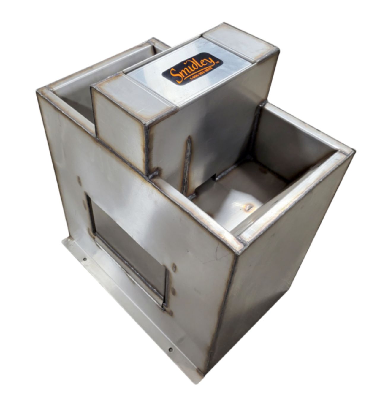 Smidley #3 Cattle Fountain 9130C w/Center Float Box — 11-Gallon Stainless, Insulated, Heated