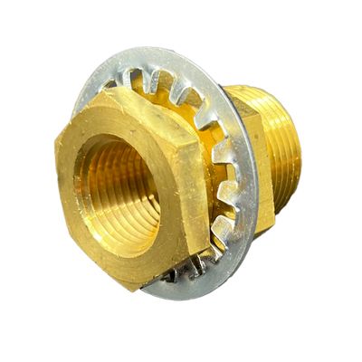 Miraco Equifount Series Valve Bulkhead fitting - Brass