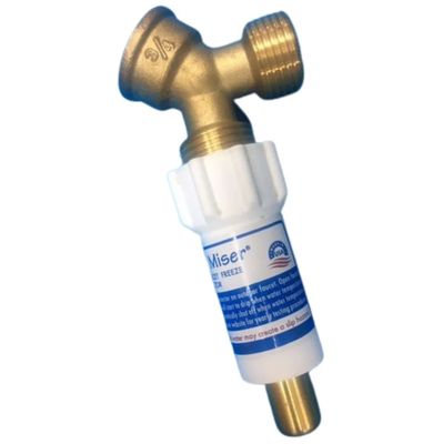 Freeze Miser® Y Connector – ¾″ Solid Brass Hose Bib Splitter