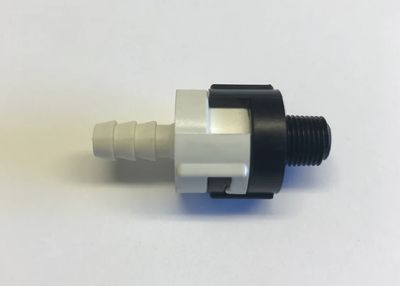 Check Valve 1/4"HB X 1/8"MPT Air in Landmarks &amp; Soap in Injection LM1825