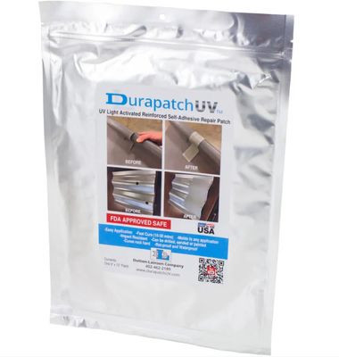 Durapatch Kit 9 x 12 UV Light Activated adhesive repair patch