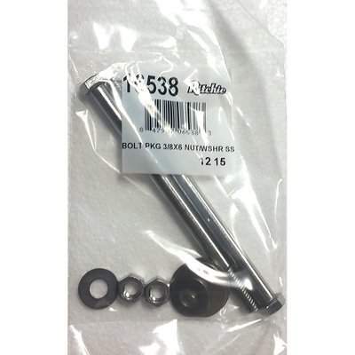Ritchie Bolt Package 3&quot; x 6&quot; Nut with Washer #16538