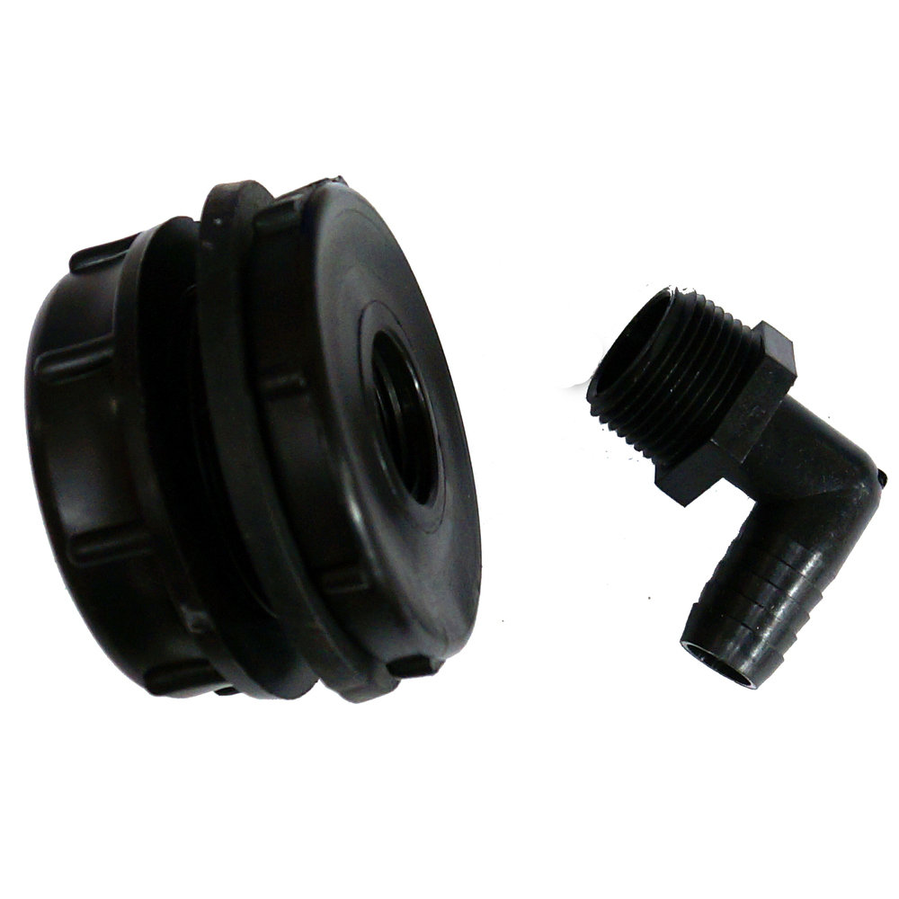 Ritchie Bulkhead Fitting with Elbow Package 16898