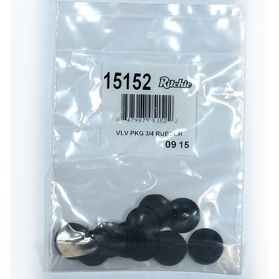 Ritchie 3/4&quot; valve replacement valve rubber package