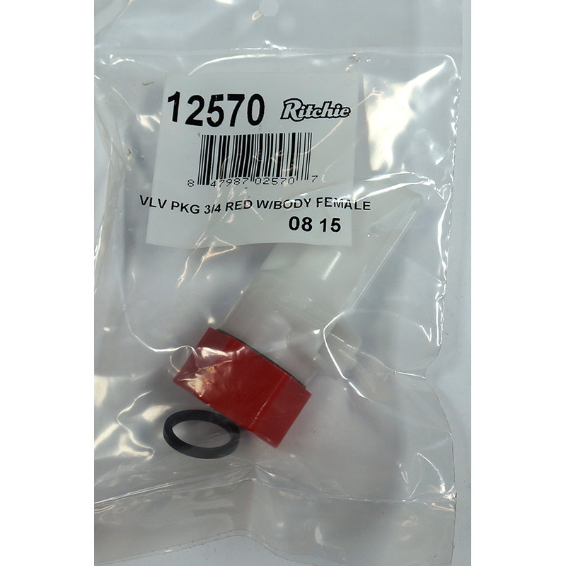 Ritchie 3/4&quot; Female Valve Package #12570