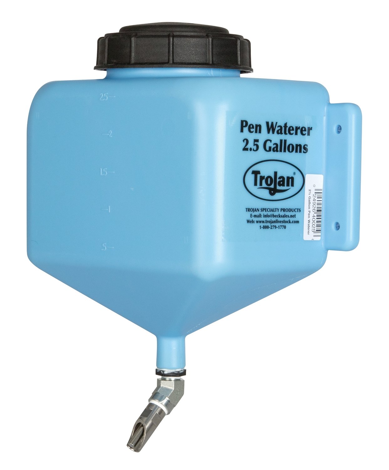 Trojan Pen Waterer 2.5 Gal Ideal for swine shows