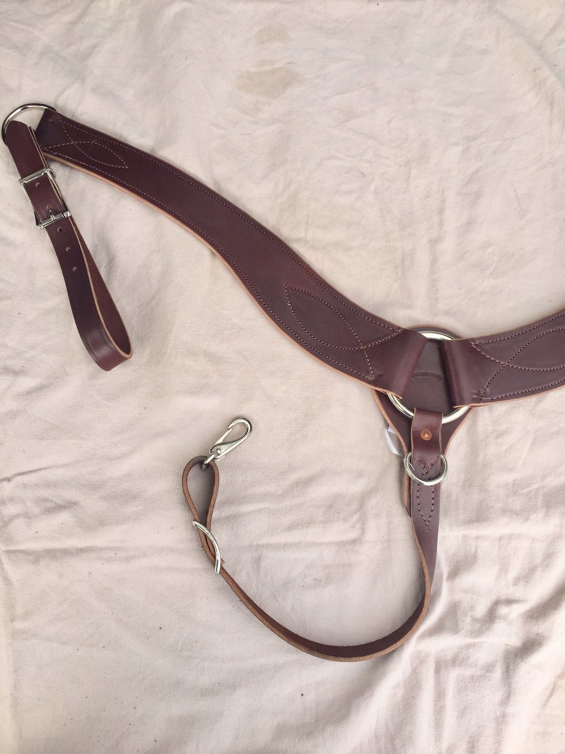 Buckaroo Leather Leather Roper Breast Collar