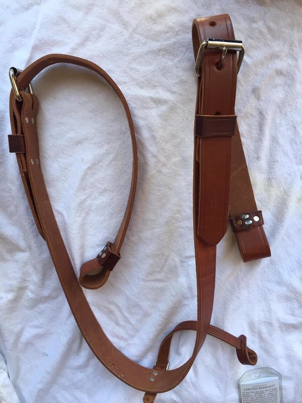 Buckaroo Leather -  Golden Bridle Flank Set