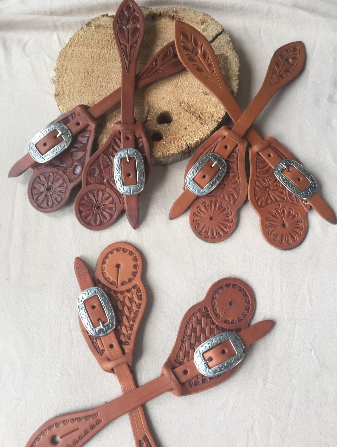 Buckaroo Leather - Cowboy Style Spur Strap