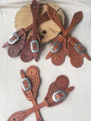 Buckaroo Leather - Cowboy Style Spur Strap
