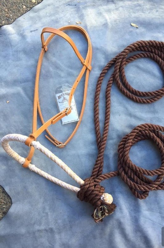 Buckaroo Leather - A Hackamore Set - Entry Level
