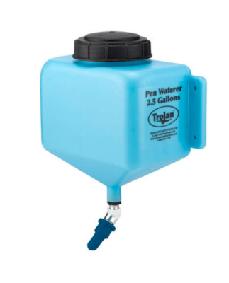Trojan® Pen Waterer - 2.5 Gal - for sheep, goats, calves Trojan® Pen Waterer - 2.5 Gal - for sheep, goats, calves