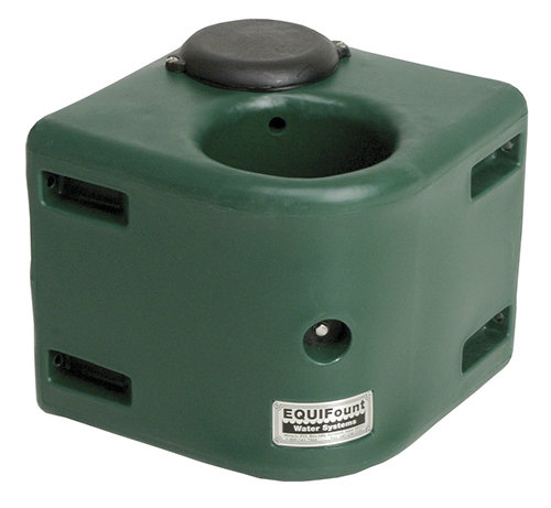 Miraco Corner Mount EQUIFount - Single Stall Waterer Heated