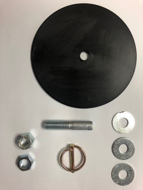 High Country Plastics Hardware for the Bull Mineral Feeder 42" Rubber Mat