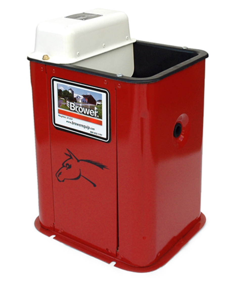 Brower MJ31HE heated Single Trough Waterer for Horses, Calves, Wildlife