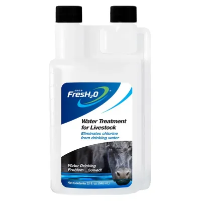 Show FresH2O 32 OZ Bottle Treats up to 300 gallons of water
