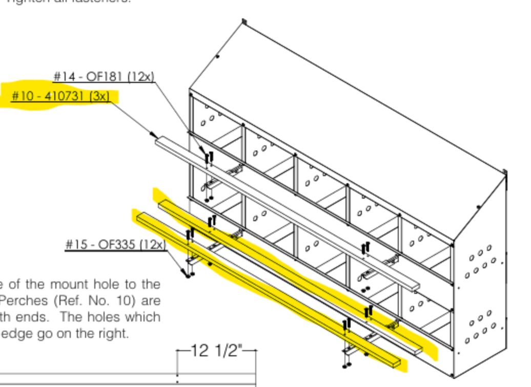 Brower Nesting Box Long Perch Board 410731