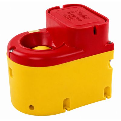 Ritchie CT1-2000 energy free waterer in yellow and red