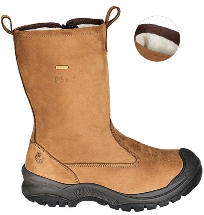 Grisport Safety Laars 72715C+L  Gevoerd/ 33267  S3  + Rits