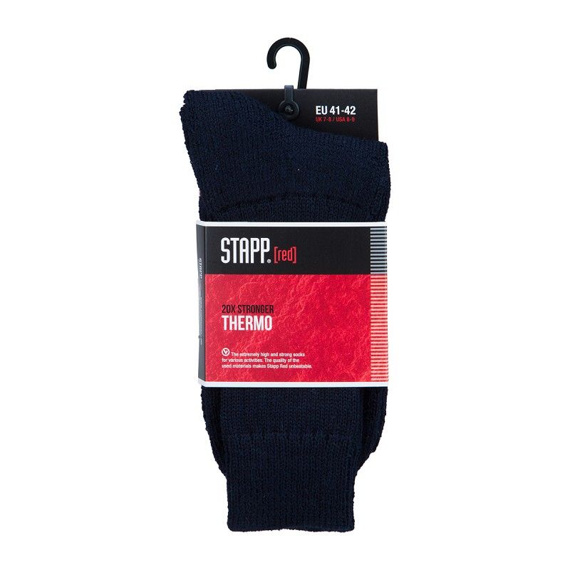 Stapp / Basset / Teckel Stapp Red Thermo Super Sok 27209 149 Marine, Maat: 42