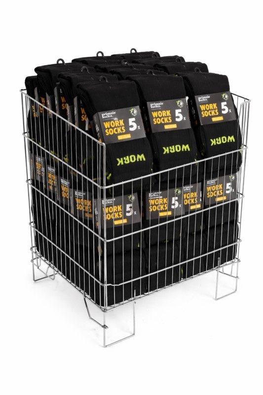 Stapp / Basset / Teckel Import Actiebak Sokken 9910 Geel, Maat: One Size