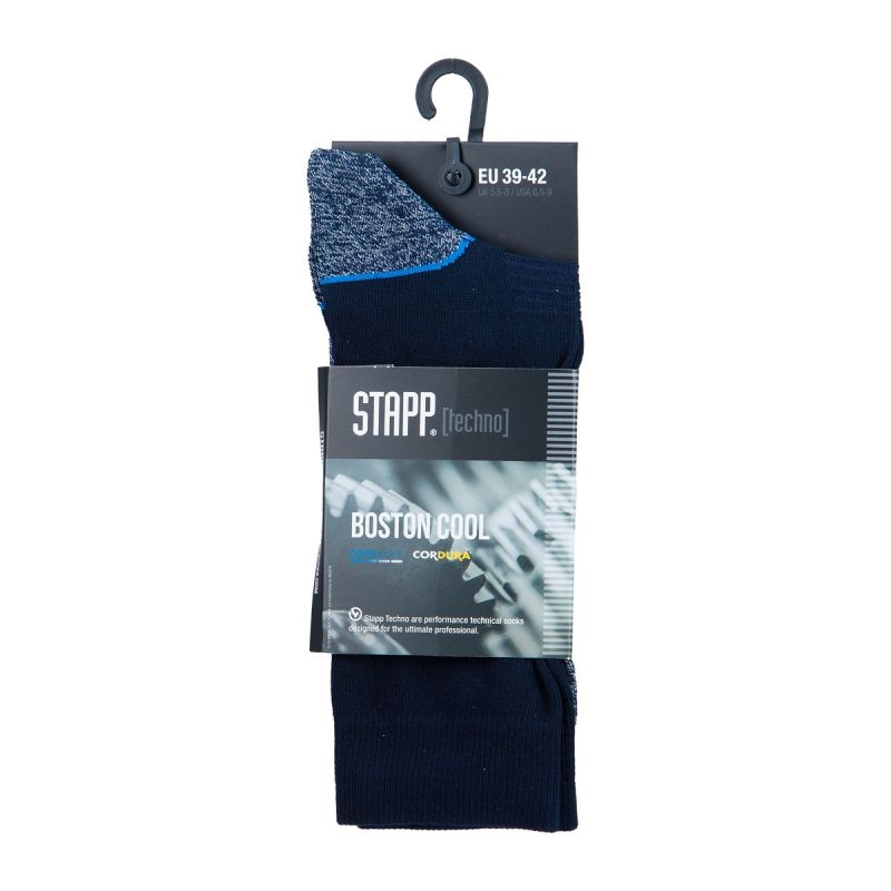 Stapp / Basset / Teckel Stapp Techno Boston Cool Sok 27400 999 Zwart, Maat: 38