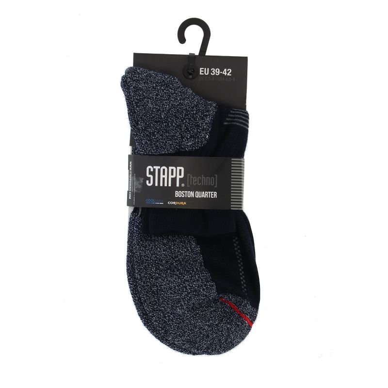 Stapp / Basset / Teckel Stapp Techno Boston All Season Quarter Sok 27405 149 Marine, Maat: 35