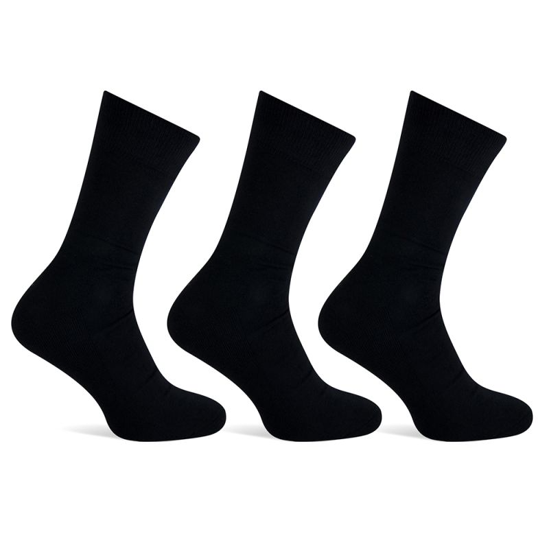 Stapp / Basset / Teckel Teckel Universele Sok 1800 3-pack Zwart, Maat: 42