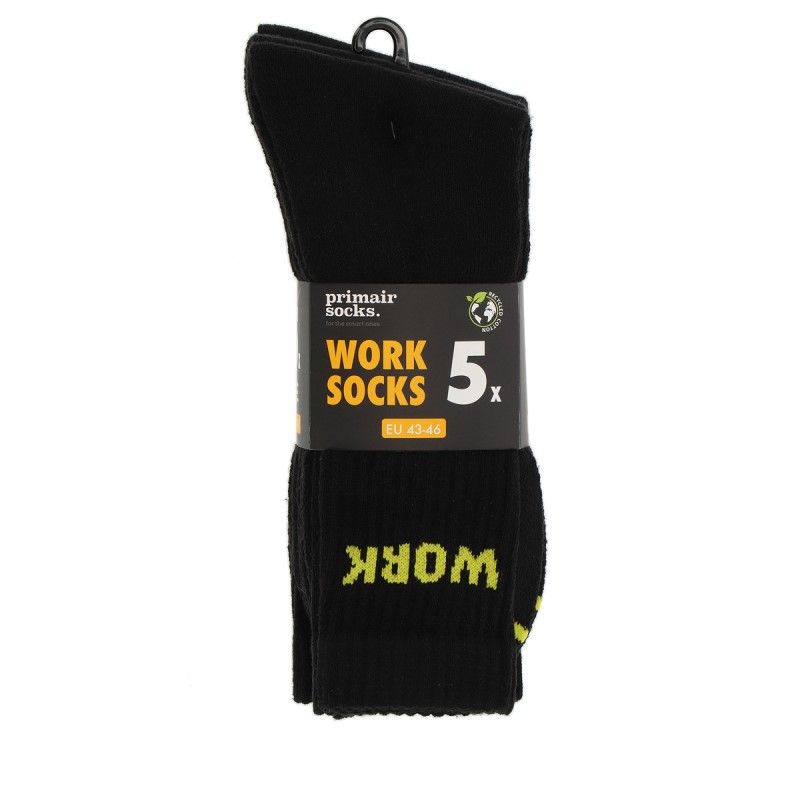 Stapp / Basset / Teckel Actie Bundelsokken Worker 5-pack 53230 Per bundel Zwart 24x, Maat: 39/42