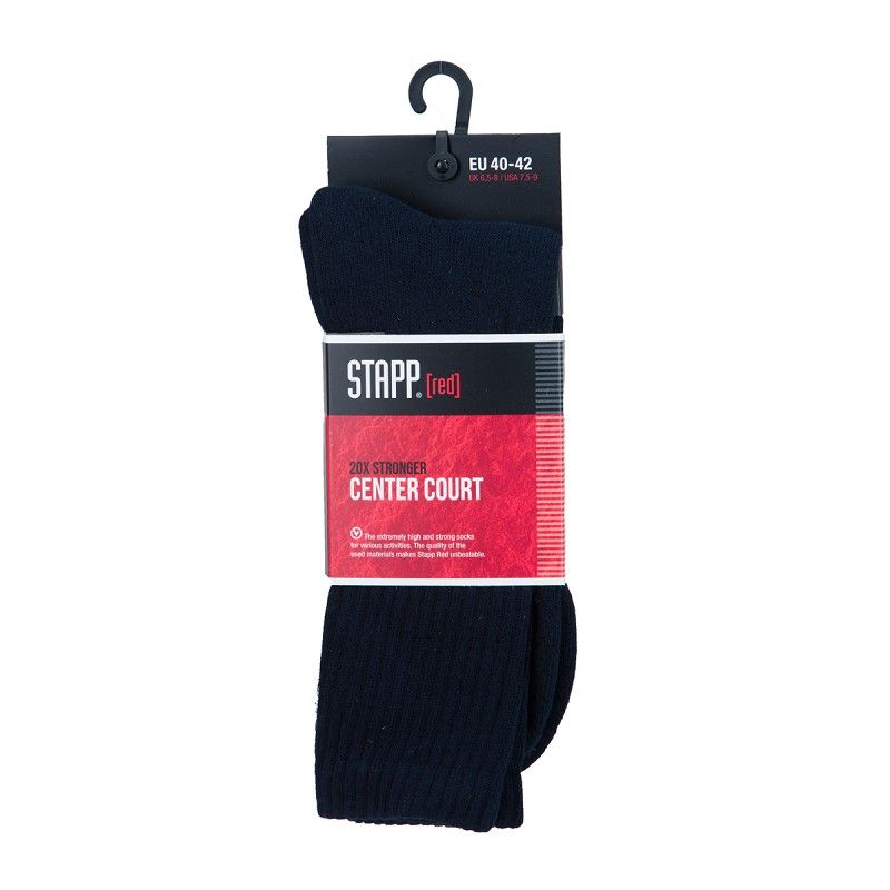 Stapp / Basset / Teckel Stapp Red Tennis Sok 27530 900 Wit, Maat: 40