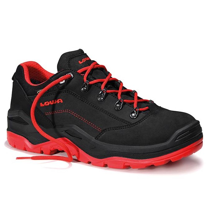 Lowa Lowa Renegade Work GTX Laag 5612 S3 Rood, Maat: 39