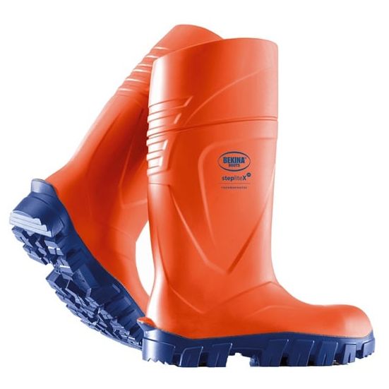 Bekina StepliteX Thermoprotec S5 Oranje-Blauw, Maat: 37