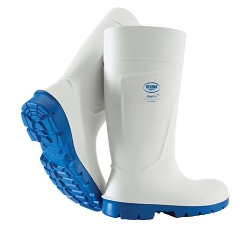 Bekina Steplite Easygrip Laars O4 Wit-Blauw, Maat: 36