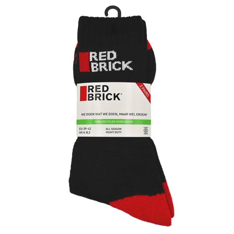 Redbrick Recycled Werksokken 2-Pack hoofdfoto