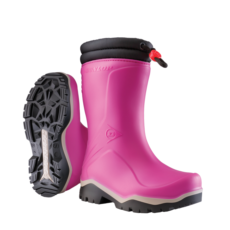 Dunlop K374061 Blizzard Kinderlaars gevoerd PVC Roze hoofdfoto