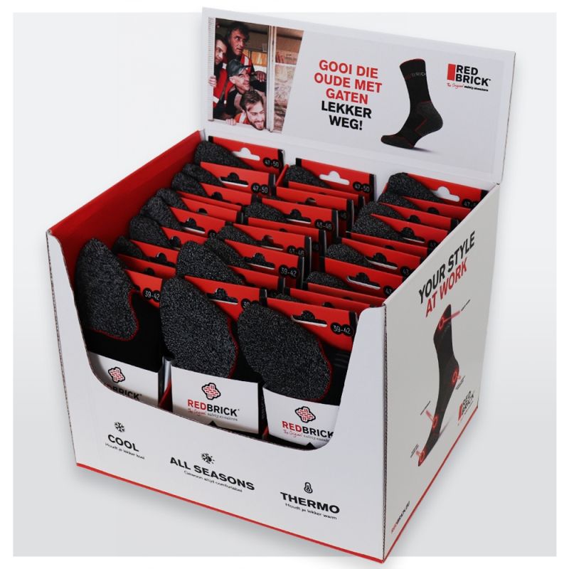 Redbrick Sokken Display 55015 hoofdfoto